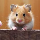 Hamster photo before background removal — sample image for the HEIC background remover
