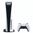 PlayStation 5 console and controller photo before background removal — sample image for the WebP background remover